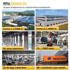 Abri à vélos de jardin en métal, abri de rangement pour vélos en acier galvanisé, casier à vélos extérieur, garage à vélos imperméable avec 2 portes - Product Image 6