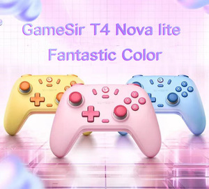 Más barato T4 Nova Lite Gamepad de doble vibración inalámbrico BT Joysticks Game <span class=keywords><strong>Controller</strong></span> para teléfono <span class=keywords><strong>Android</strong></span> - Product Image 5