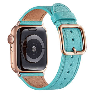 낮은 MOQ 20mm <span class=keywords><strong>22mm</strong></span> 24mm 다공성 통기성 수제 스티칭 시계 스트랩 빈티지 가죽 스트랩 시계 밴드 - Product Image 6