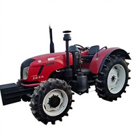 Mini tracteur agricole de haute qualité, Chine, 4 roues motrices, avec chargeur frontal