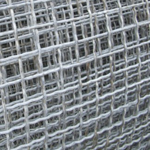 安価な正方形開口フレキシブル織金網電気亜鉛メッキ濾過用クリンプ金網 - Product Image 3