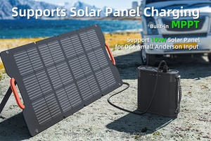 150000mAh 144000mAh 460wh ngoài trời xách tay ngân hàng điện LiFePO4 tế bào DC12/24V đầu ra với Anderson cổng hỗ trợ năng lượng mặt trời sạc - Product Image 5