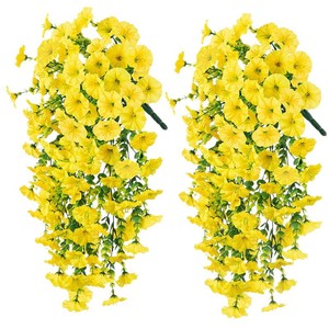 Fleurs artificielles de volubilis 69 Mesh, décoration murale pour le bureau et la maison - Product Image 5