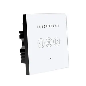 New wall mounted touch buttons switch for 0-10V ventilation system HRV ERV HVAC fan controller