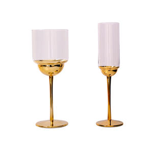 Verre à vin, brandy et whisky de luxe en cristal transparent de haute qualité avec long pied – Collection classique de verres blancs et rouges pour restaurant - Product Image 4
