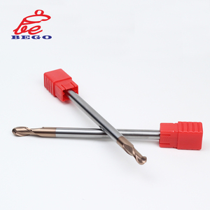 BEGO Aluminum 4mm <span class=keywords><strong>6mm</strong></span> 2 flüt Spiral topu burun End Mill <span class=keywords><strong>CNC</strong></span> <span class=keywords><strong>Router</strong></span> uçları için alüminyum çelik paslanmaz çelik freze kesicisi - Product Image 2