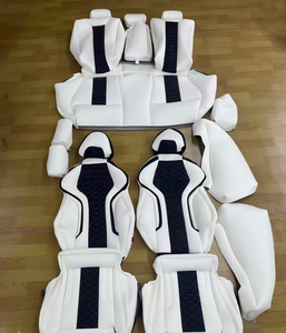 <span class=keywords><strong>Coprisedili</strong></span> <span class=keywords><strong>su</strong></span> <span class=keywords><strong>Misura</strong></span> per BMW Serie 7 5 3 1 X5 X3 X1 E46 E90 E60 F30 F10 E39, Accessori Set Completo 5 Posti <span class=keywords><strong>in</strong></span> <span class=keywords><strong>Pelle</strong></span> di Lusso - Product Image 5