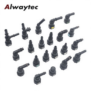 Conector de Manguera de Nylon para Línea de Combustible de Goma de 9.89mm, Conector de Liberación Rápida para Automóvil, Pieza de Carburador - Product Image 1