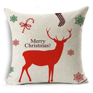 Di Vendita caldo Rosso <span class=keywords><strong>Cuscini</strong></span> Di Natale Copre Motivo a Quadri Cassa Del Cuscino Decorativo - Product Image 4