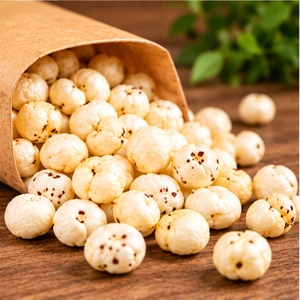 Nueces Makhana Fox de Primera Calidad, Snack Saludable y Natural, Semillas de Loto Frescas para Venta al por Mayor, Minorista y Consumo Diario - Product Image 4