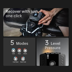 Masseurs de genou portables Machine de thérapie par la chaleur froide pour le soulagement de la douleur Récupération sportive Genouillères de coude musculaire avec 5 modes de thérapie - Product Image 2