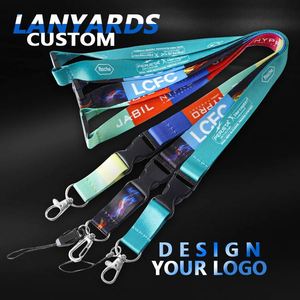 Wholesale Any Size <b>Lanyard</b> Keychain With Logo Neck Tool Free Sample <b>Polyester</b> Strap Printed for Sublimation Custom <b>Lanyards</b> - Product Image 2