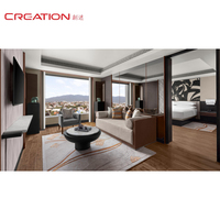 Ensemble de mobilier hôtelier pour projet Marriott, mobilier d'hôtel 5 étoiles moderne et luxueux, personnalisation sur mesure de la chambre