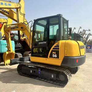 Excavatrice Komatsu PC56 d'occasion, 5,6 tonnes, modèle populaire du Japon, en bon état de marche, en stock - Product Image 5