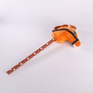 Atacado Walking Stick com Cabeça De Cavalo Plush Toy Horse Riding Stick - Product Image 5