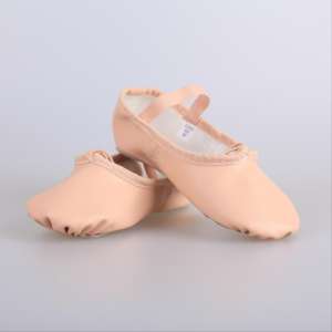Chaussons <span class=keywords><strong>de</strong></span> ballet en PU extensible à semelle intégrale avec support OEM/ODM pour les marques <span class=keywords><strong>de</strong></span> <span class=keywords><strong>danse</strong></span> - Product Image 2