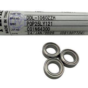 Roulement à billes miniature en acier inoxydable DDL-1060ZZ pour NMB 6x10x3mm Abec-7, roulement de micromoteur dentaire haute vitesse - Product Image 5