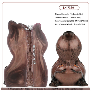 Loyal Dog Milo Fantasy Silicone Male <b>Masturbator</b> Medical-Grade Silicone Stroker Single-Channel Penis Sleeve Male Pleasure Toy - Product Image 6