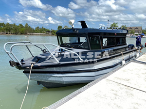 Yate Deportivo de Aluminio de Lujo de 9 Metros (30 Pies) para Pesca en Alta Mar con Motor Fuera de Borda, Ideal para Fiestas y Paseos - Product Image 6