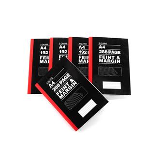 Wholesale Custom Composition Workbook Student School Exercise Notebook A5 <b>A4</b> Size Horizontal Grid Inner Page - Product Image 2