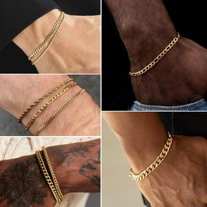 Meilleure Vente Bracelet Chaîne Cubaine en Acier Inoxydable, Largeur de 3 à 11 mm, Style Hip Hop, pour Hommes et Femmes, Bijoux en Gros en Stock - Product Image 2