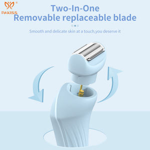 PAKISS Rasoir électrique portable lavable pour femmes, utilisation domestique, rechargeable, pour l'épilation du corps, du visage et du maillot - Product Image 4