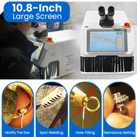 DOMAINLASER 150W 200W Machine de soudage laser à grand écran pour bijoux Soudeuse laser par points dentaire pour micro soudage