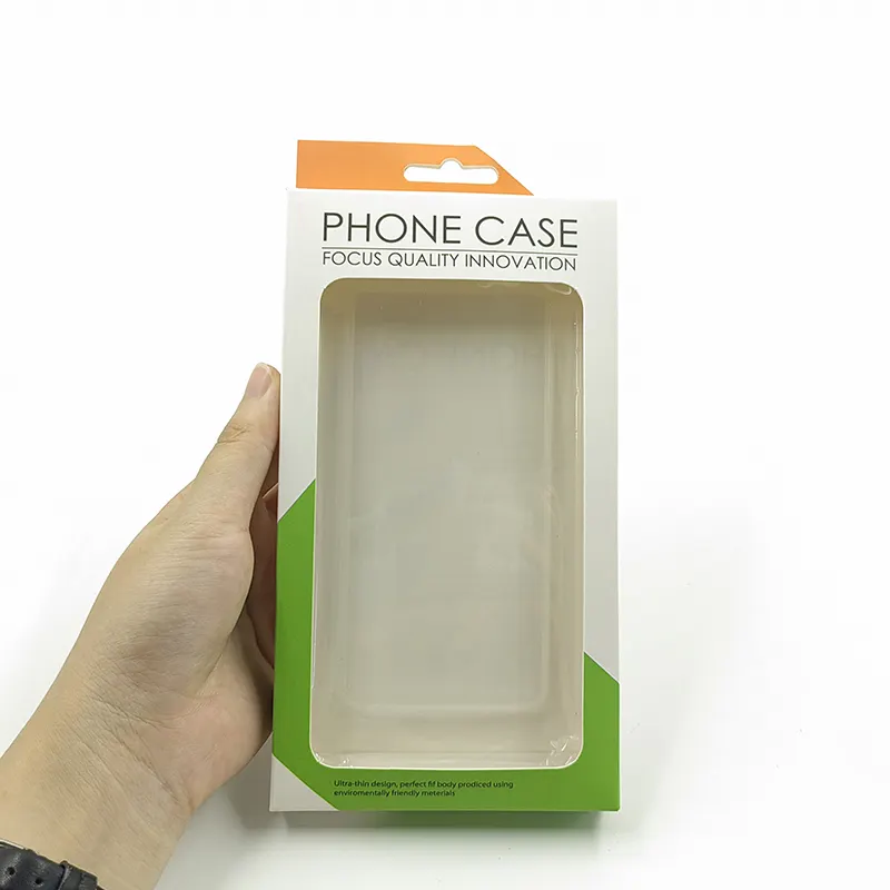 Gedruckte Mode PVC klare Telefon hülle Box Verpackung