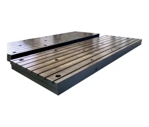 ヘビーデューティーoemTスロット床鋳鉄ベッドプレート表面テーブルテストベッドプレート