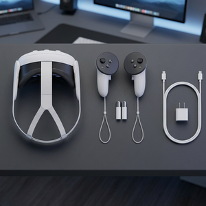 ชุดหูฟัง VR แท้ 100% สำหรับ 3 คน (512GB) พร้อมกระเป๋าใส่  รับผลิตแบบ OEM/ODM รับประกัน 3 ปี คุณภาพระดับ A+ - Product Image 2