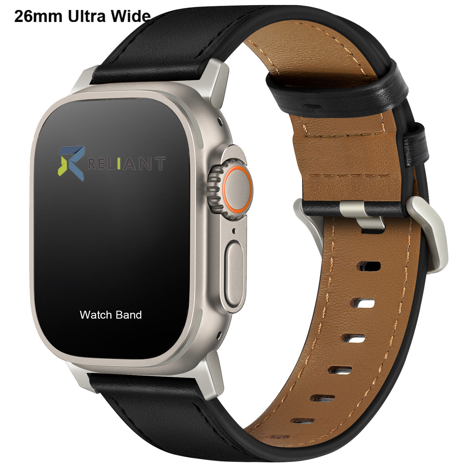 #5 Black*Cowhide Leather