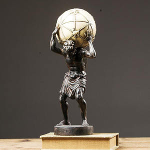 Figura <span class=keywords><strong>de</strong></span> <span class=keywords><strong>Atlas</strong></span> <span class=keywords><strong>de</strong></span> resina griega para decoración del hogar, escultura <span class=keywords><strong>de</strong></span> bronce Challenger para decoración <span class=keywords><strong>de</strong></span> muebles <span class=keywords><strong>de</strong></span> oficina, accesorios para <span class=keywords><strong>el</strong></span> hogar, artesanías <span class=keywords><strong>de</strong></span> resina - Product Image 3