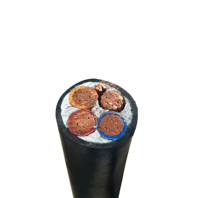 Cable eléctrico de alimentación de calibre 350mm Thhn #8 #12 resistente al fuego sin apantallar