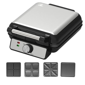 Aifa Sandwich waffle and Grill Maker Desayuno 6 piezas Antiadherente Arepa Maker - Product Image 4