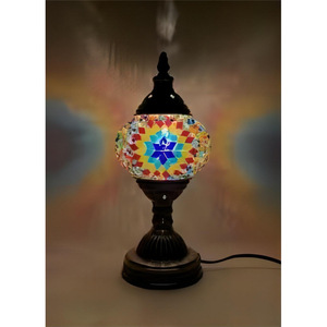 Turkish Bohemian Finished Table Lamp Retro Creative <b>Desk</b> Lamp for Bedroom <b>Study</b> Dining Room Bar Home Decor Gift - Product Image 6