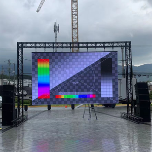 กรอบหน้าจอ LED แบบหมุนได้32นิ้ว P6 P2สำหรับการจัดงานแสดงบนเวทีและการเปลี่ยนสัญลักษณ์รถพ่วง - Product Image 5