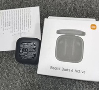 Version Globale Xiaomi Mi Redmi Buds 6 Active – Écouteurs Sportifs et Gaming, Casque Hifi Bass BT TWS Sans Fil