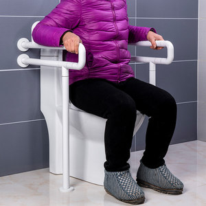 Barra de Apoyo para Baño Hundred-Year Grace, 600*750, Acero Inoxidable Antideslizante, para Personas Mayores y con Discapacidad - Product Image 1