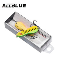 ALLBLUE – leurre de pêche personnalisé avec cuillère à cacahuètes, appât Jig, 15g, 48mm