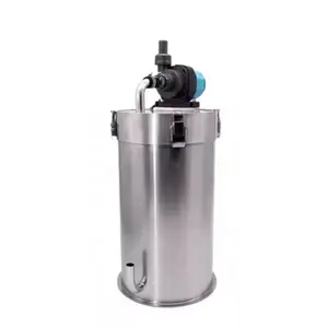 15L Aquarium Edelstahl Super Jet Außen filter mit Pumpe