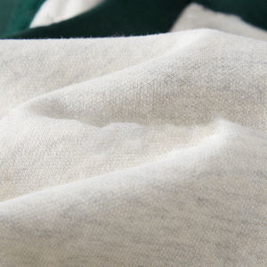 TKAN715 OEM, venta al por mayor, camiseta de Color de contraste de alta calidad para mujer, camiseta recortada raglán en blanco de manga larga con cuello redondo - Product Image 5