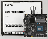 Carte mère TOPC AIO HX Intel Core I5/I7 13e/14e génération, double DDR4, 4*USB3.0, Mini ITX pour AIOPC, PC industriel, affichage numérique, POS