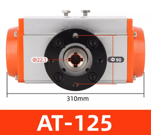 En Stock: Eje Redondo AT-125 con Bola de Alto Torque y Acoplamiento Rápido - Product Image 2
