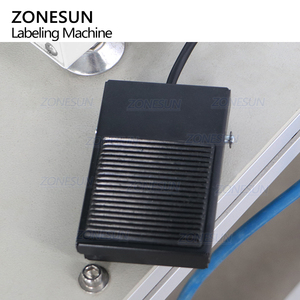 ZONESUN ZS-TB802 Semi Automatique Plat En <span class=keywords><strong>Plastique</strong></span> Boîte <span class=keywords><strong>De</strong></span> <span class=keywords><strong>Conserve</strong></span> Ronde En Verre <span class=keywords><strong>de</strong></span> Jus <span class=keywords><strong>de</strong></span> Lait D'eau Bouteille Autocollant Étiqueteuse Étiqueteuse - Product Image 6
