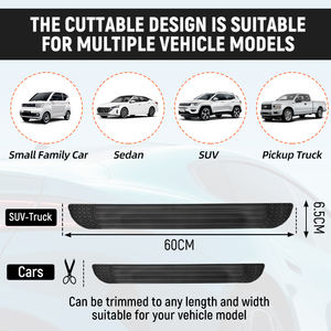 Kit universel d'autocollants <span class=keywords><strong>de</strong></span> protection <span class=keywords><strong>de</strong></span> <span class=keywords><strong>seuil</strong></span> <span class=keywords><strong>de</strong></span> <span class=keywords><strong>porte</strong></span> <span class=keywords><strong>de</strong></span> voiture en PVC, 4 pièces - Product Image 5