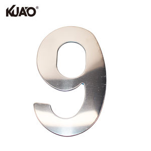 <span class=keywords><strong>Plaque</strong></span> de numéro de boîte aux lettres autocollante et montable, numéros de maison numériques, grand format "9" - Product Image 2