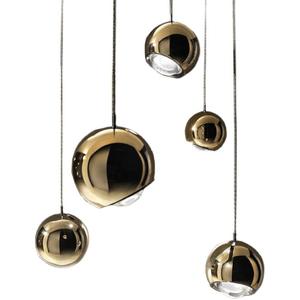 Lampada a Sospensione Nordica Semplice a Sfera per Comodino, Lampadario LED in Acrilico di Design per Arredamento Casa e Cucina - Product Image 1