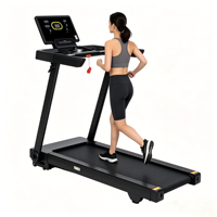 Promo Terbatas Treadmill Lipat Elektrik Motor Brushless 1.75HP Beban Maksimal 120KG dengan Desain Perakitan Gratis