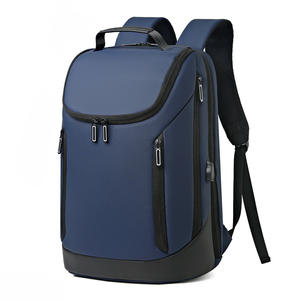 Sac à dos Fuliya personnalisé, durable, unisexe, pour le bureau, les affaires, imperméable, <span class=keywords><strong>de</strong></span> luxe, pour les voyages, le travail, les étudiants, l'école, avec chargeur USB pour ordinateur portable - Product Image 2