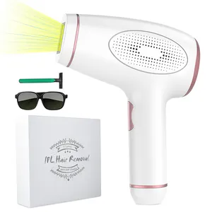 Cầm tay di động nhà IPL Laser máy cạo lông Máy tẩy lông Laser mặt mọc tóc Remover cho phụ nữ và nam giới cơ thể nhà sử dụng